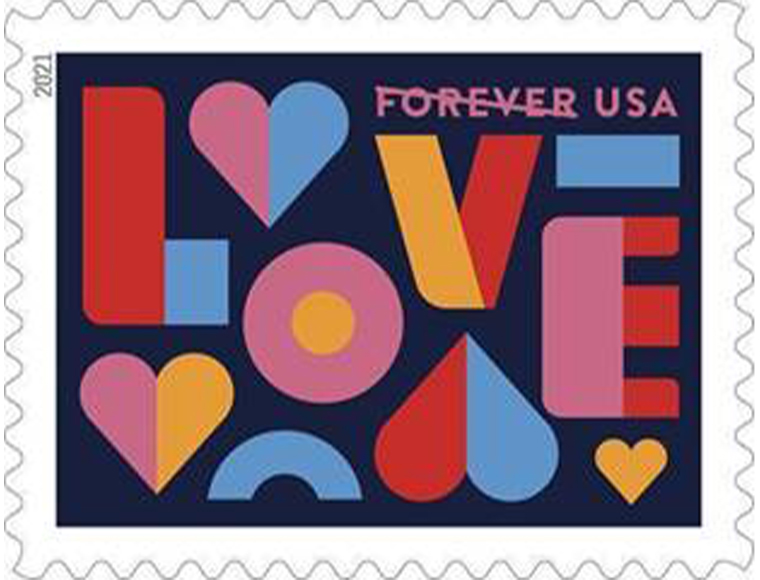 Nothing says love quite like a card with a Love Stamp, one of the latest Forever Stamps from the United States Postal Service.