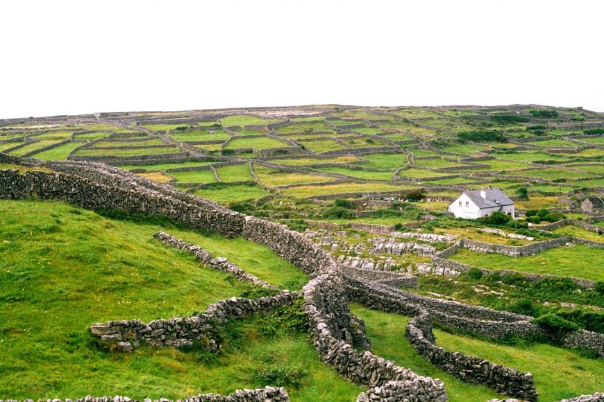 Everyone’s a little bit Irish on St. Patrick’s Day. Here Inisheer (Inis Oírr), Aran Islands. Photograph by Eckhard Pecher.