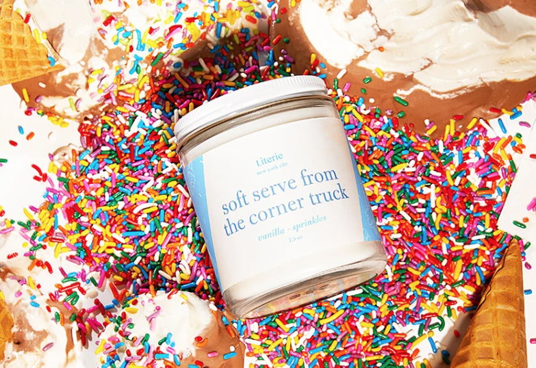 Erica Werber’s new line of Literie candles conjure scented memories of New York City – hers and ours. Courtesy Literie.