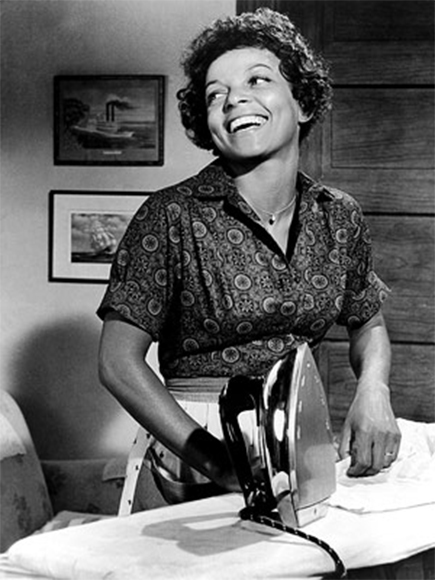 Stage and screen star, and longtime New Rochelle resident, Ruby Dee in “A Raisin in the Sun.” Courtesy the Westchester County Historical Society.