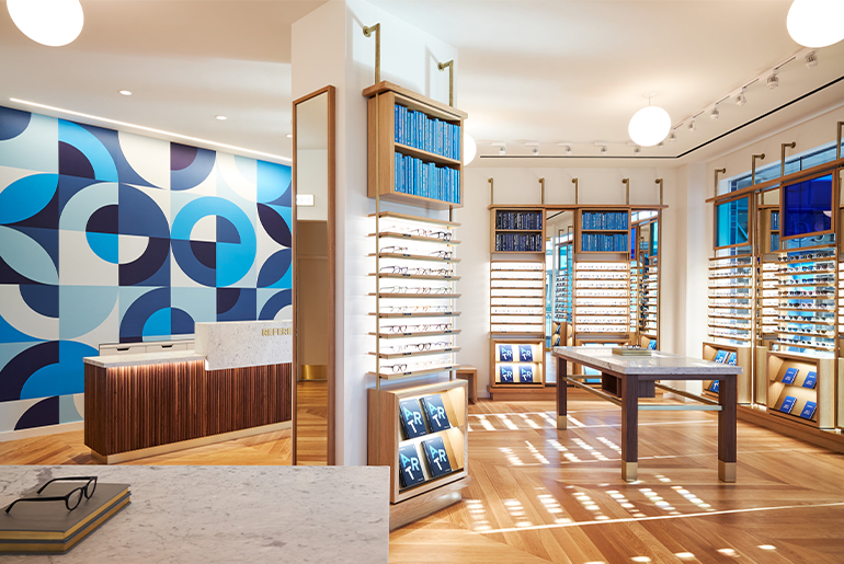 Warby Parker’s latest eyecare/eyewear store has its grand opening Saturday, May 1, at The Westchester in White Plains.