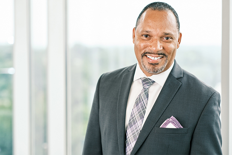 Edward J. Lewis III is the 
new president and CEO of Caramoor. Photograph by Wayne Reich.