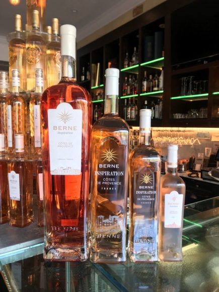 Caption: Left to right: the Imperial (6 liters), the Double-Magnum (3 liters), the Magnum (1.5 liters) and the Regular (750ml). Photograph by Marc Penvenne, owner of Bistro V, Versailles Patisserie and Meli-Melo Creperie & Catering.