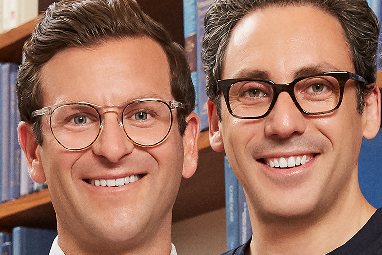 Warby Parker CEOs Dave Gilboa and Neil Blumenthal.