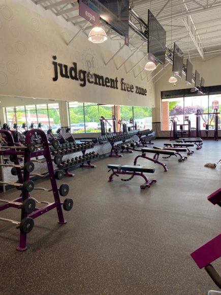 Planet Fitness’ new Norwalk location can accommodate more members and more amenities. Courtesy Planet Fitness.