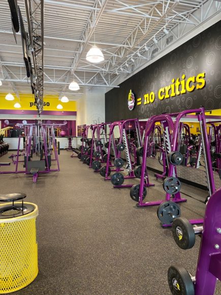 Planet Fitness’ new Norwalk location can accommodate more members and more amenities. Courtesy Planet Fitness.