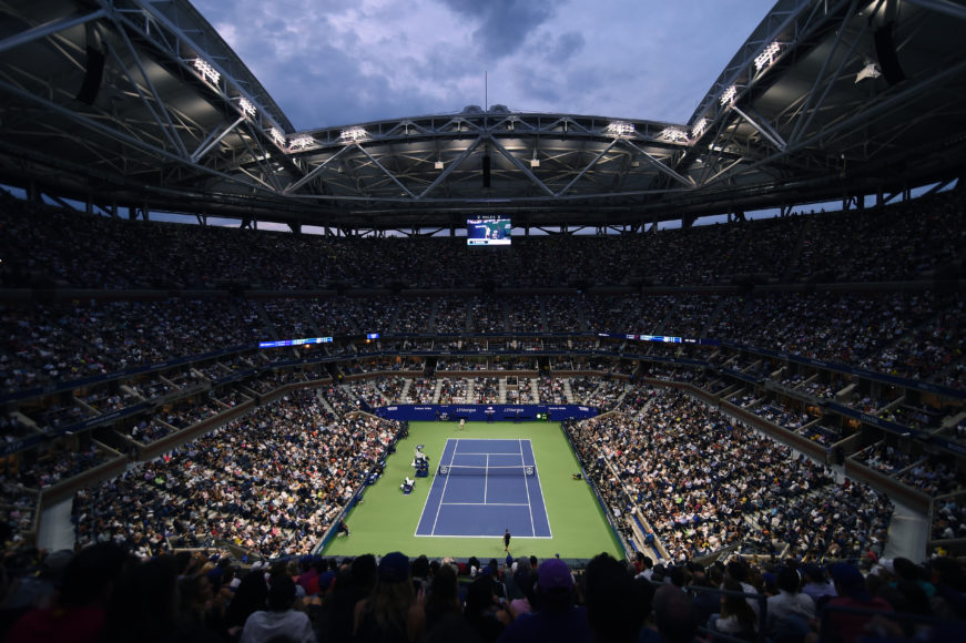 A general view of the men's singles final between Daniil Medvedev and Rafael Nadal at the 2019 US Open. The US Open returns this month to in-person action, although still with some Covid restrictions and challenges. Adding to the drama – men’s No. 1 Novak Djokovic, who has a chance to become only the third man to win the Grand Slam in a calendar year. Photograph by Mike Lawrence/USTA.
