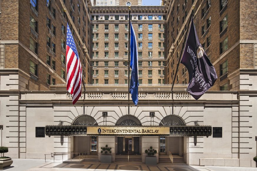 You're assured of a first-class stay at the InterContinental Barclay New York. Courtesy IHG.