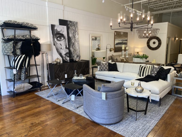 “We have so much transitional contemporary furniture and newer styles that are popular now – mid-century modern, Scandinavian, all of that stuff now, is all represented on our floor.”
