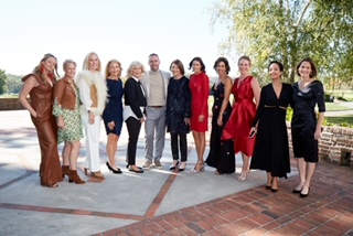 The Breast Cancer Alliance Luncheon’s 2021 Models of Inspiration. Left to right: Corinne Menn, Kristin Parekh, Constance Skinner, Jamie Kessel, Ruth Fried, Evan Margolin, Barbara Ripp, Karen Dillon, Erica Juneja, Rebecca Nardi, Natascha Vega and Katy Noble. Photographs courtesy Breast Cancer Alliance. 