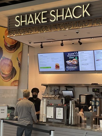 Enticing offerings at The Westchester include Judith Ripka, Moose Knuckles, Neuhaus Chocolates, Bang and Shake Shack, the last two being in the Savor Food Hall.