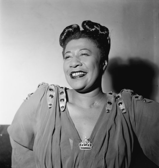 Singer Ella Fitzgerald in 1946. Photograph by William P. Gottlieb.
