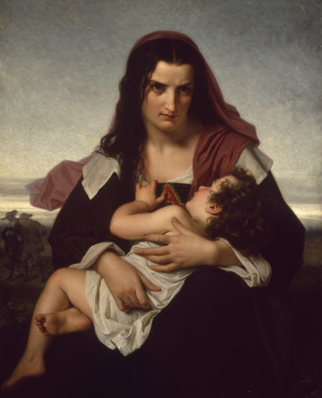 French painter Hugues Merle’s illustration for the cover of Nathaniel Hawthorne’s “The Scarlet Letter” (1861), Walters Art Museum. We guess we’ll be climbing the scaffold with Hawthorne’s adulterous heroine for our eternal Medicare Late Enrollment Penalty (LEP). 