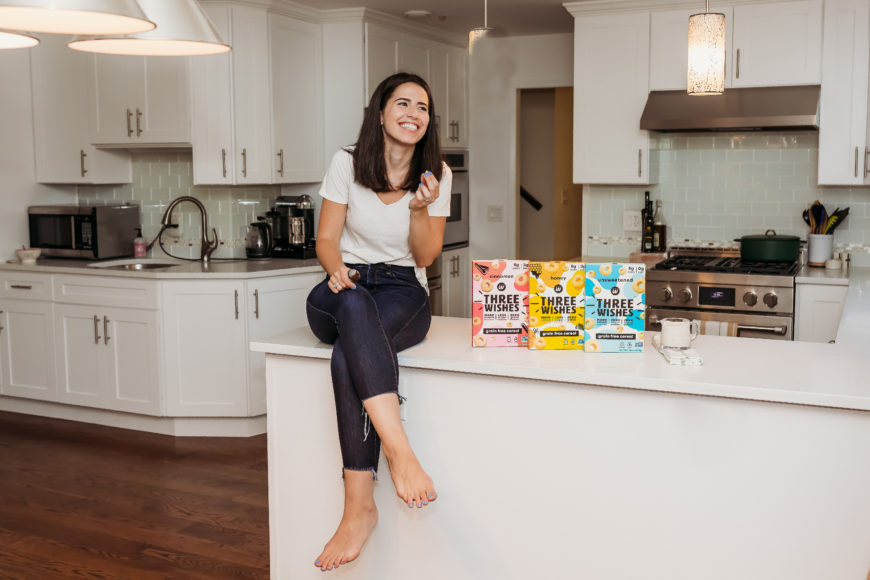 Margaret Wishingrad, CEO and co-founder of Three Wishes Cereal.