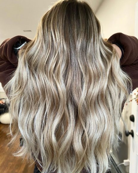 The beachy waves of balayage. Photographs courtesy LA Beauty Bar.