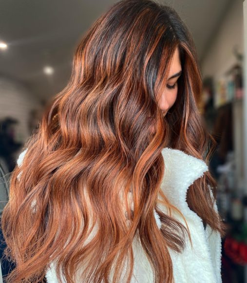 The beachy waves of balayage. Photographs courtesy LA Beauty Bar.