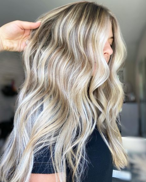 The beachy waves of balayage. Photographs courtesy LA Beauty Bar.