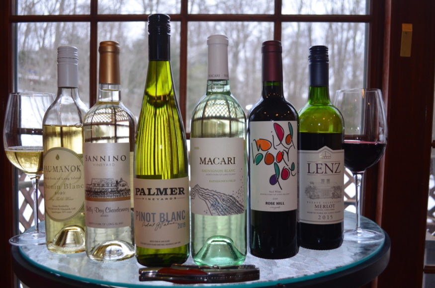 A few of the wonderful wines Long Island wineries are producing now.