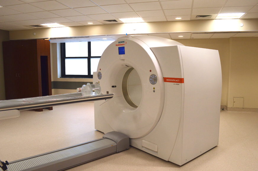 The PET/CT scanner at the heart of Phelps Hospital’s new $8.4 million imaging suite means patients no longer have to go elsewhere for the scans, or have PET and CT scans in two different sessions. 