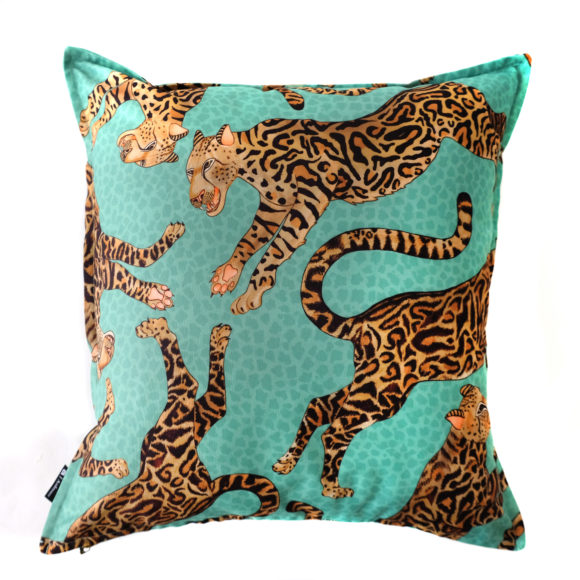 South Africa’s Ardmore Design has a new line of animal-themed outdoor pillows and outdoor fabrics by the yard that you’ll find through Ngala Trading. Photographs courtesy Ngala Trading.