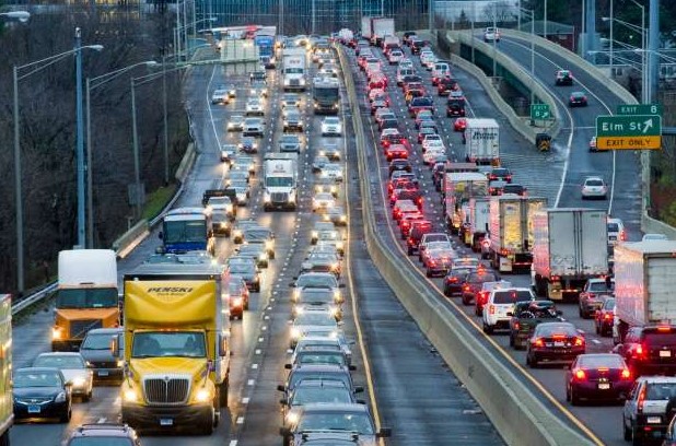 It’s the daily challenge of many living and working in Fairfield County – a jammed-up I-95 in Stamford.