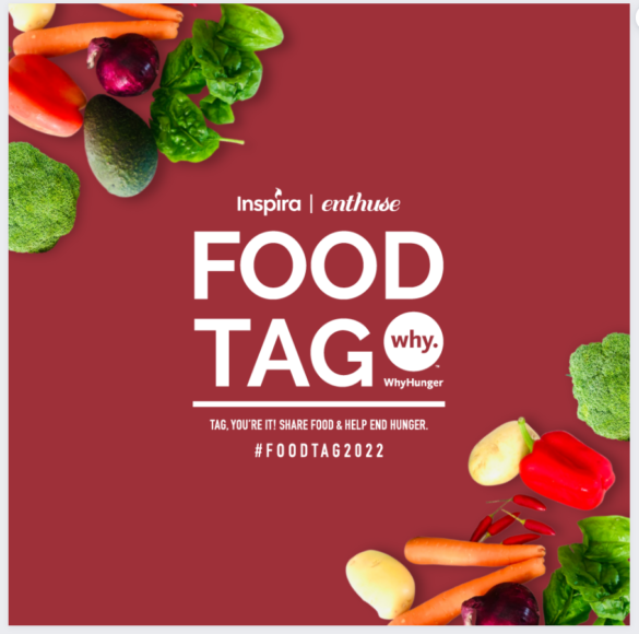 Join Inspira Marketing of Norwalk and New York City-based Enthuse Marketing in their latest social media campaign – #FoodTag2022. Courtesy Inspira Marketing. 