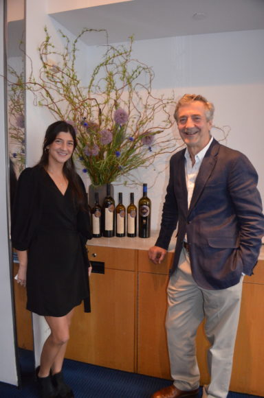 Chilean winemaker Eduardo Chadwick, president of Viña Errázuriz, and daughter Magui were in New York City recently to show a selection of their Seña wines.