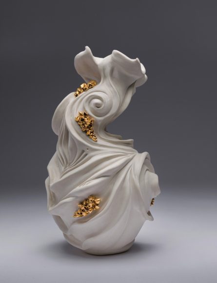 Ceramics by artists of the LGBTQ+ community are spotlighted in the Clay Art Center’s online exhibit ‘tender/queer” through June 30. Photographs courtesy Clay Art Center.