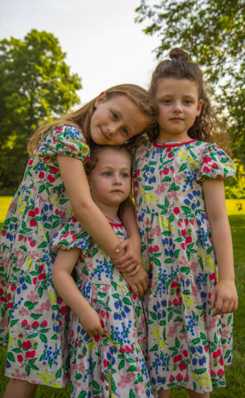 From left: Winter, Raine and Avalon. 